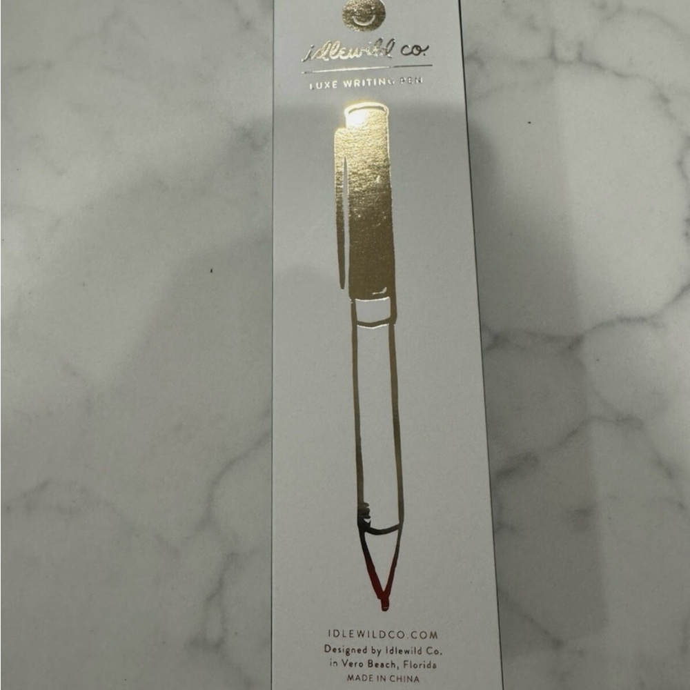 Idlewild Co. Luxe Ballpoint Pen in Otomi - refillable - Picture 5 of 6
